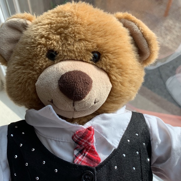 Pop punk Build-A-Bear with skirt and tie - Picture 6 of 6